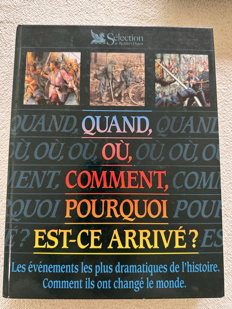 Libri: Quand, où, comment, pourquoi est-ce arrivé? – Usato da Les Bioux venduto da ann_g9bh