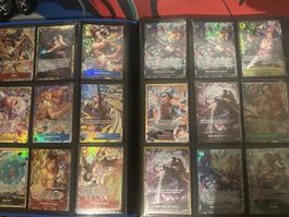 XXL One piece card game collection mit sehr seltenen Karten 