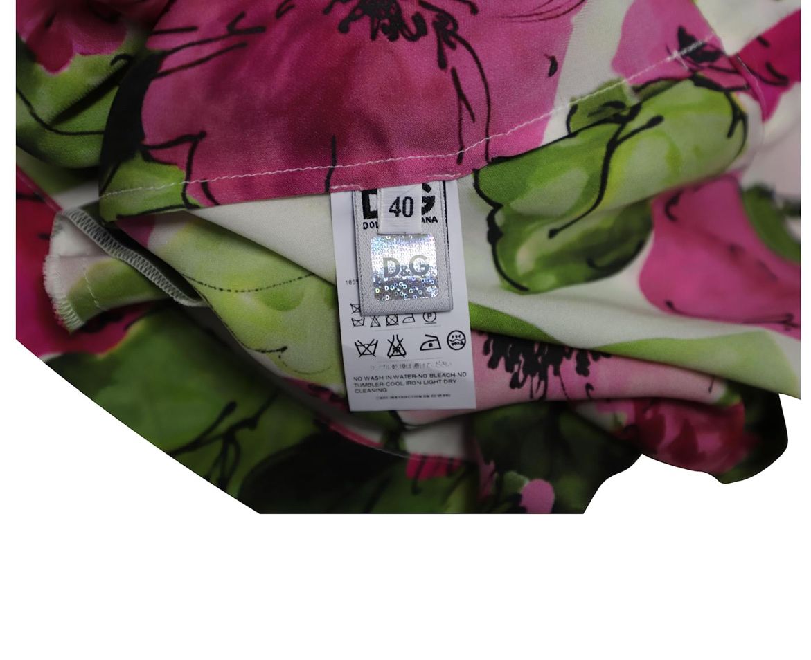 Dolce & Gabbana Vestiti: D&G Sommerkleid Blumenmuster Gr. 40 – Usato da Liestal venduto da ell_6xc7 4