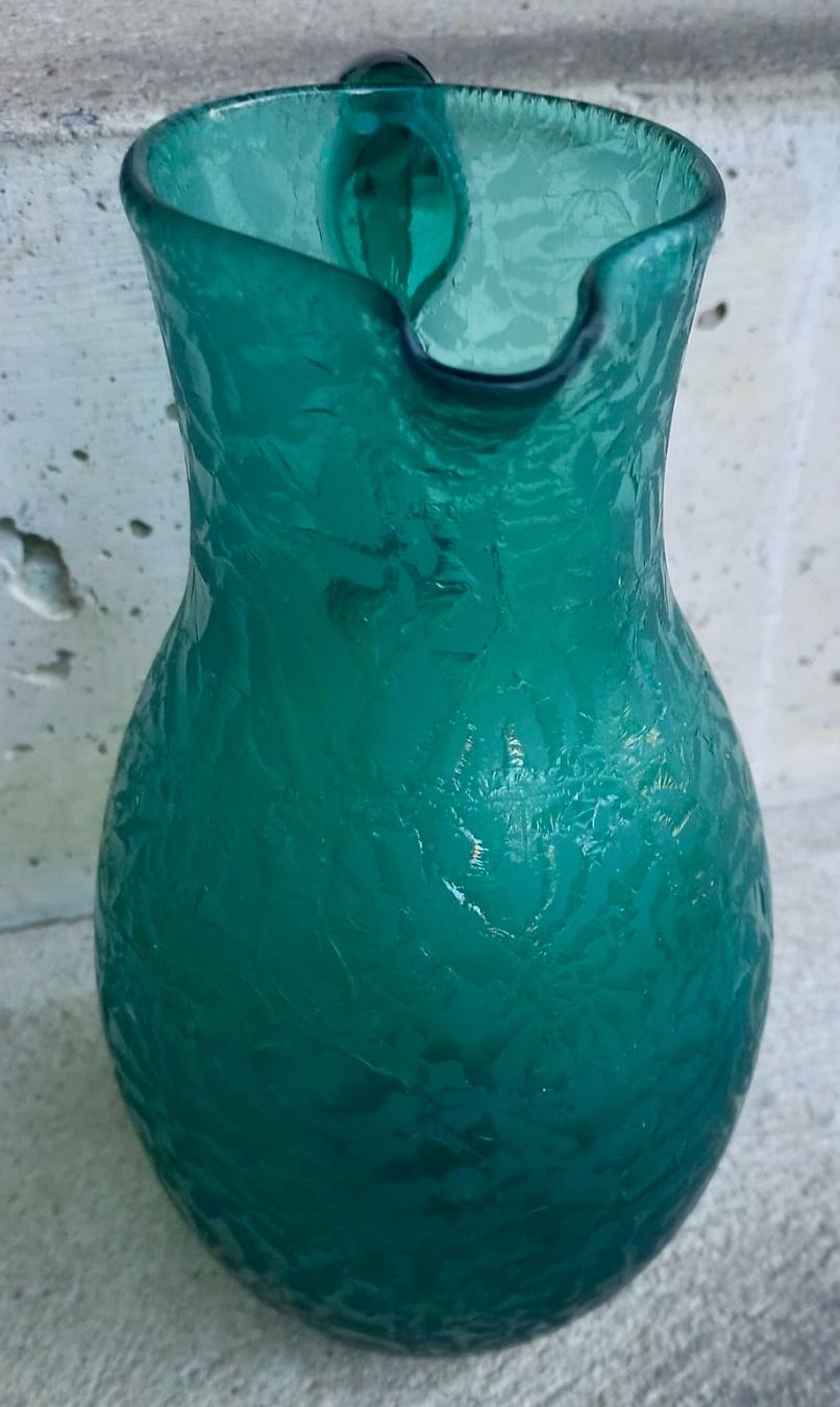 Caraffe: Glaskrug St. Prex Eisglas – Usato da Burgdorf venduto da glasrabe01 1