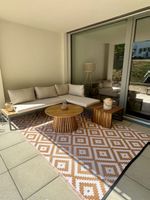 Garten lounge Möbel set +Couchtisch + Beistelltisch /Teppich
