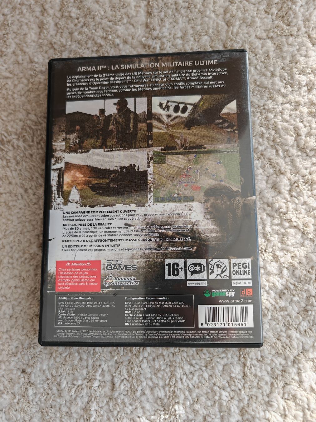 Giochi: PC Jeu ARMA II Simulation Militaire – Usato da Longirod venduto da ali_nsd5 1