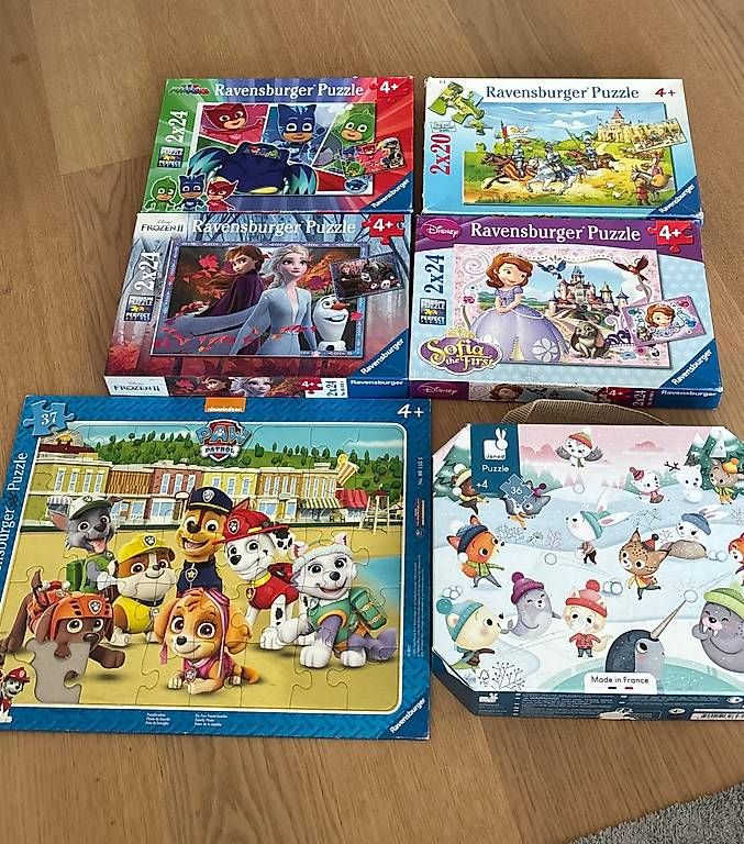 Puzzles: Diverse Puzzle ab 4Jahren – Gebraucht aus Neftenbach von Nathalia85