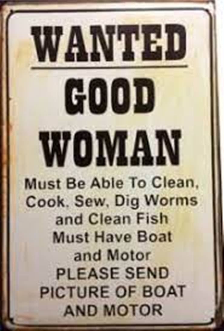 Schilder: Rusty Blechschild-WANTED GOOD WOMAN – Neu und originalverpackt aus Rupperswil von big-one-sale