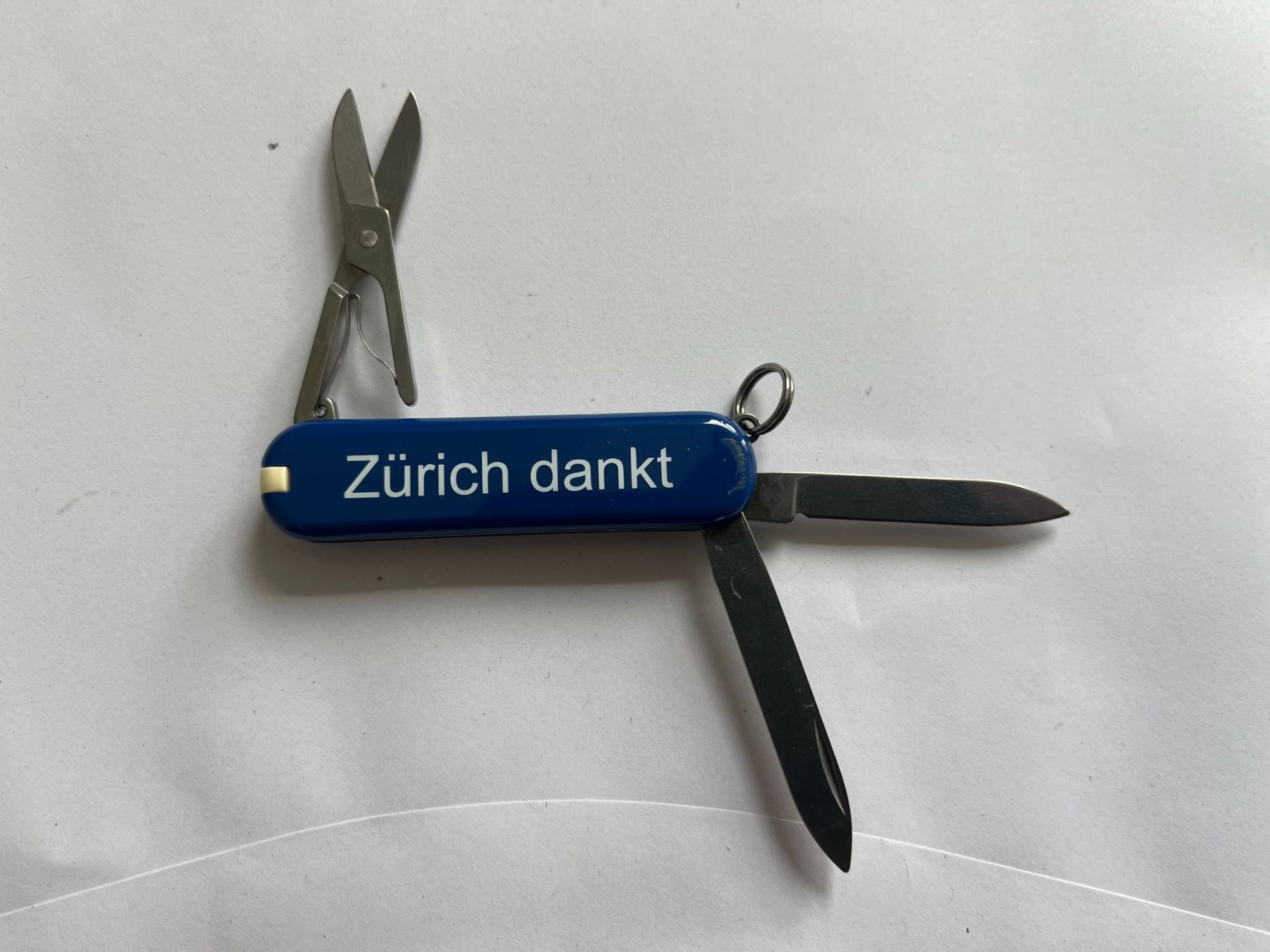 Victorinox Coltelli tascabile: Victorinox Werbemesser blau 58mm – Nuovo (secondo la descrizione) da Dintikon venduto da Redgar58 3