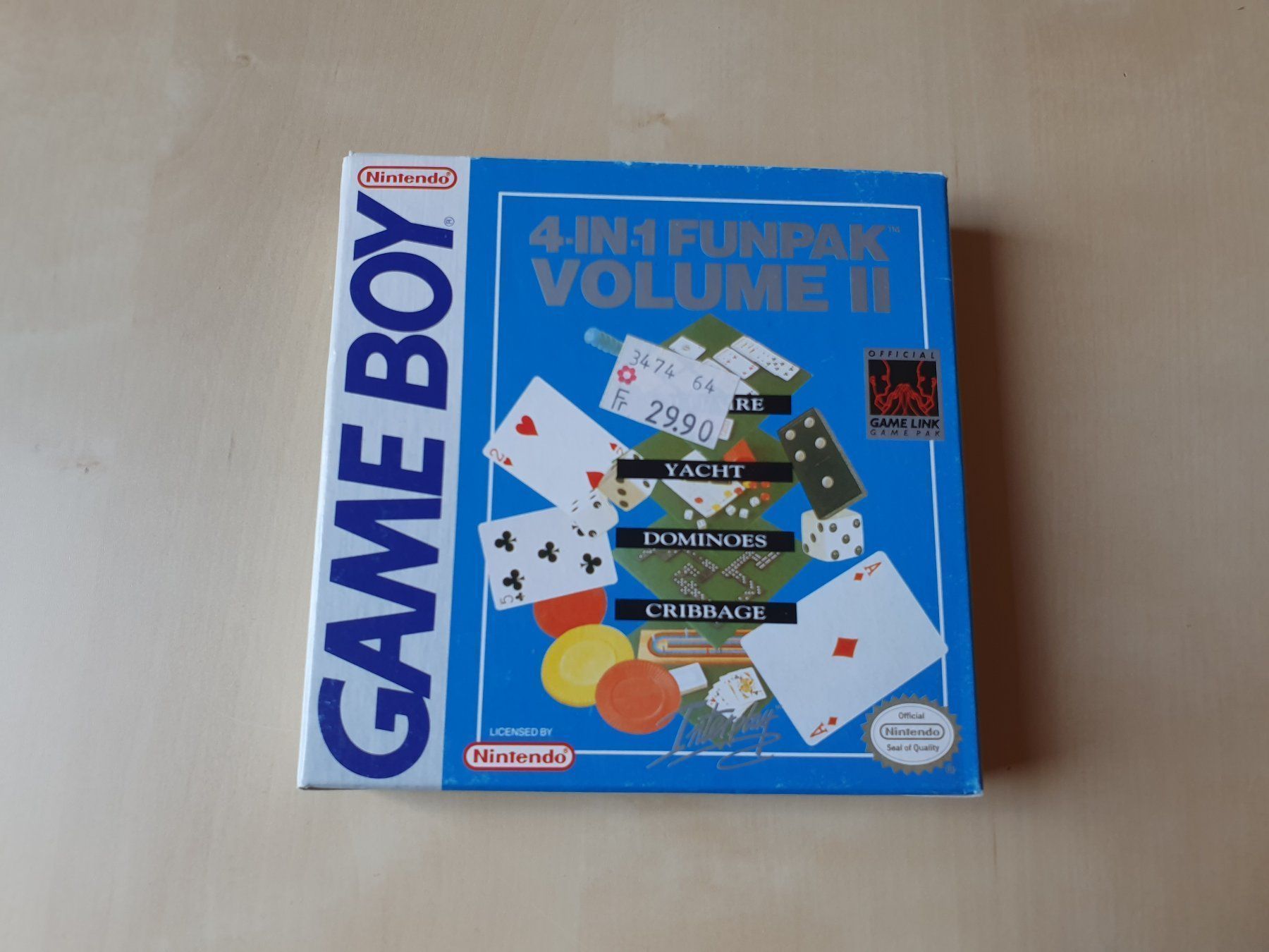 Nintendo Giochi: 4 in 1 Funpak Volume II – Usato da Stansstad venduto da collectorsshop