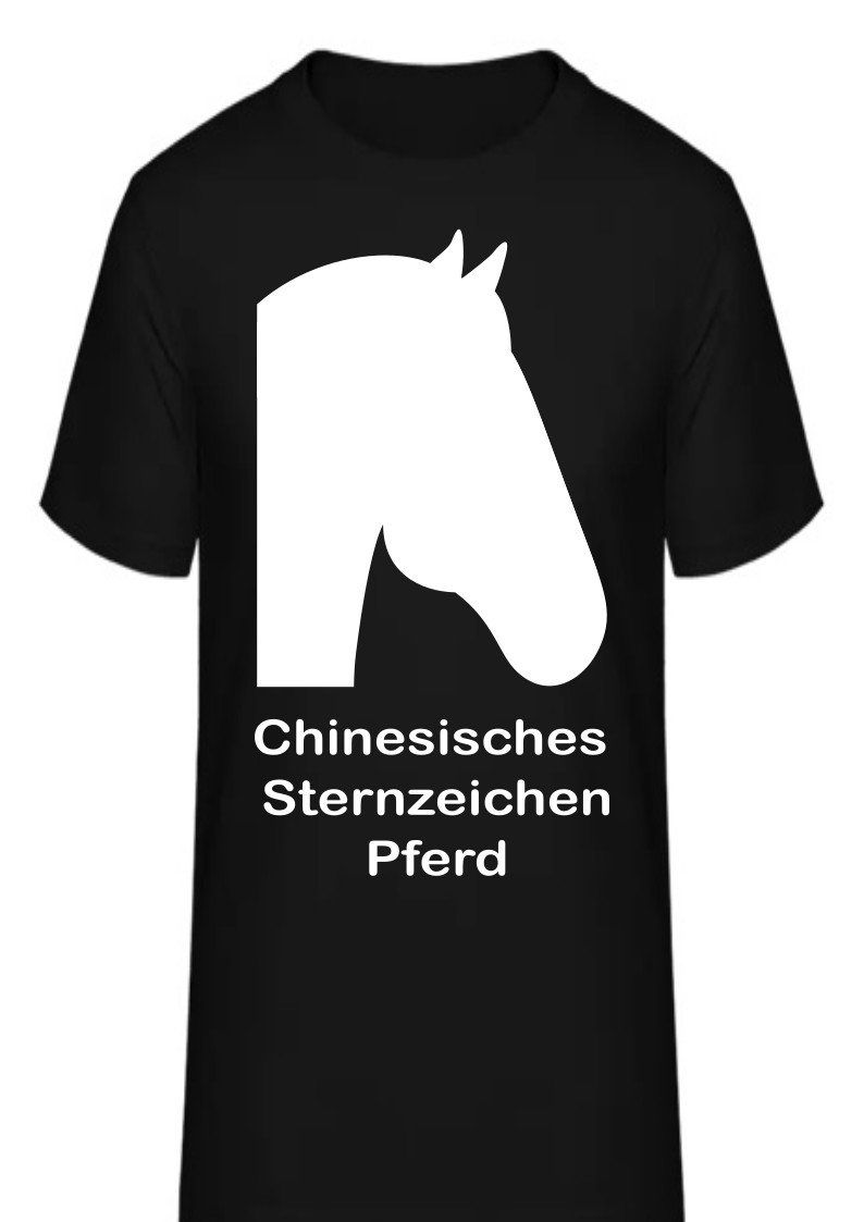 T-shirt: T-Shirt Chinesisches Sternzeichen Pferd – Nuovo e nell'imballaggio originale da Zürich venduto da HarlacherIT