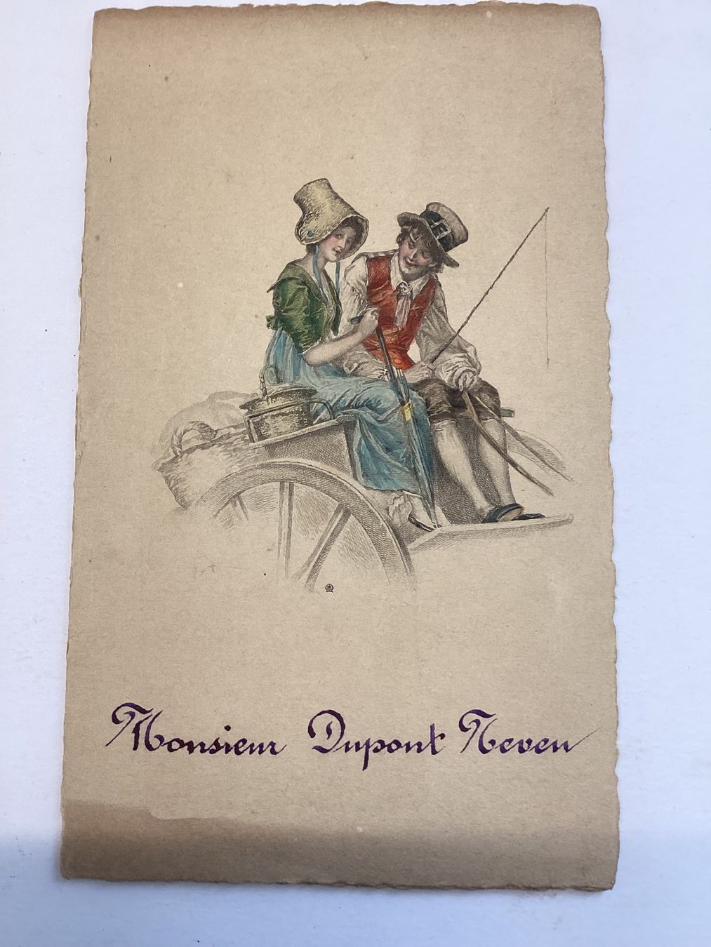 Karten: Antike Menu Karte 1905 – Gebraucht aus Eglisau von mar_5rn2