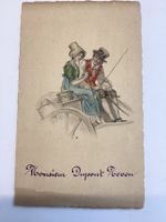 Antike Menu Karte 1905