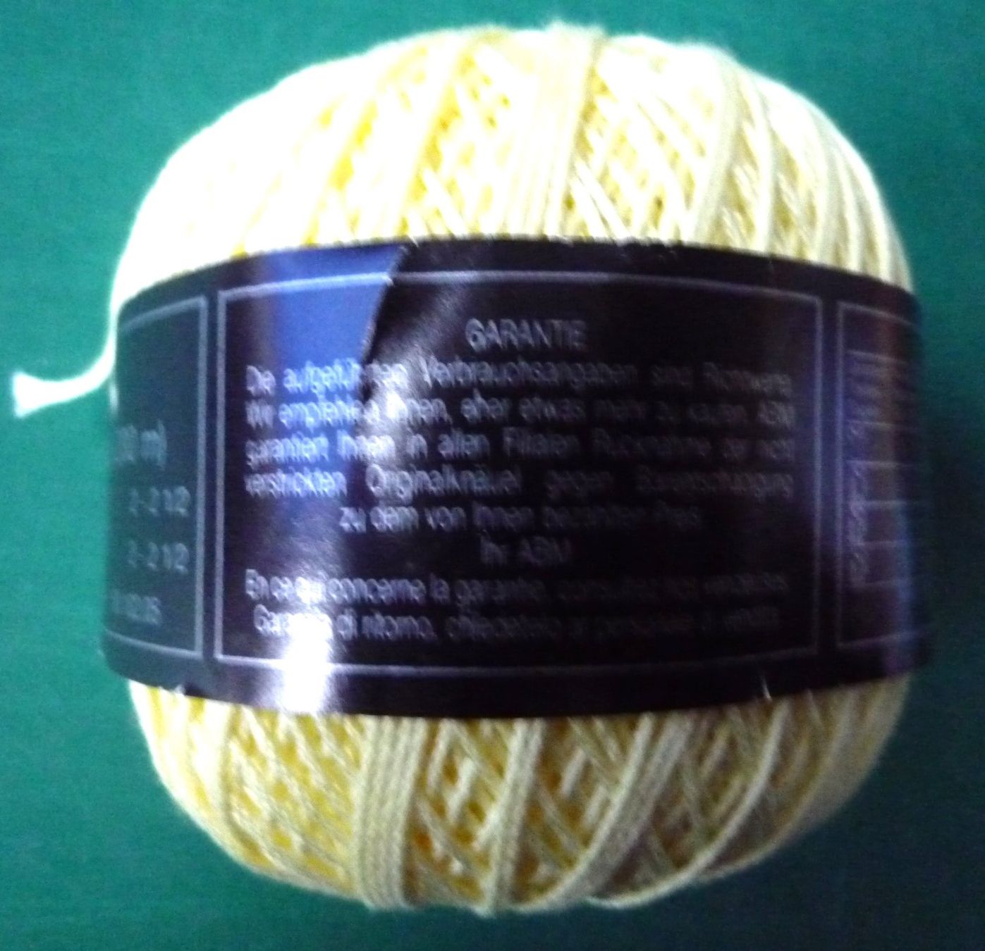 Lana: 1 Knäuel Madonna Garn / gelb – Nuovo (secondo la descrizione) da Rafz venduto da Sonnenblume305 2