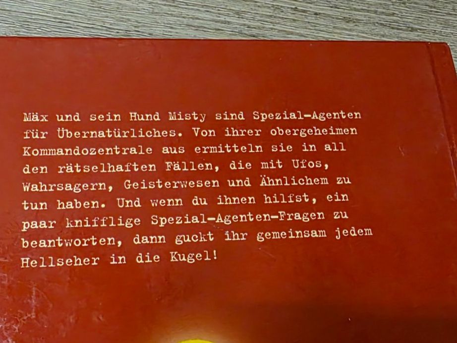 Bücher: Max&Misty: Wahrsager lügen nicht – Gebraucht aus Niederbipp von Tamara15101995 2