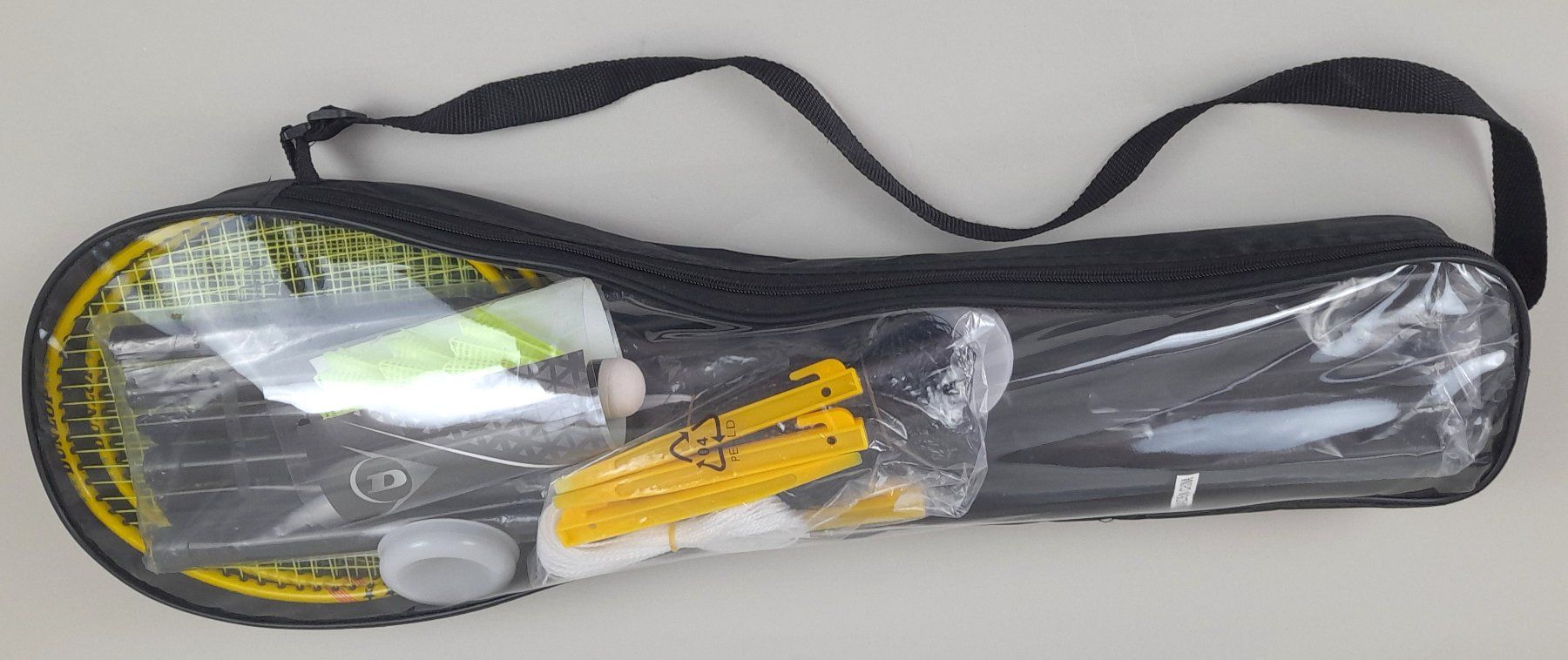 Dunlop Racchette: DUNLOP Badminton Racket-Set mit Zubehör – Usato da Liebefeld venduto da Restwert_Liebefeld 1