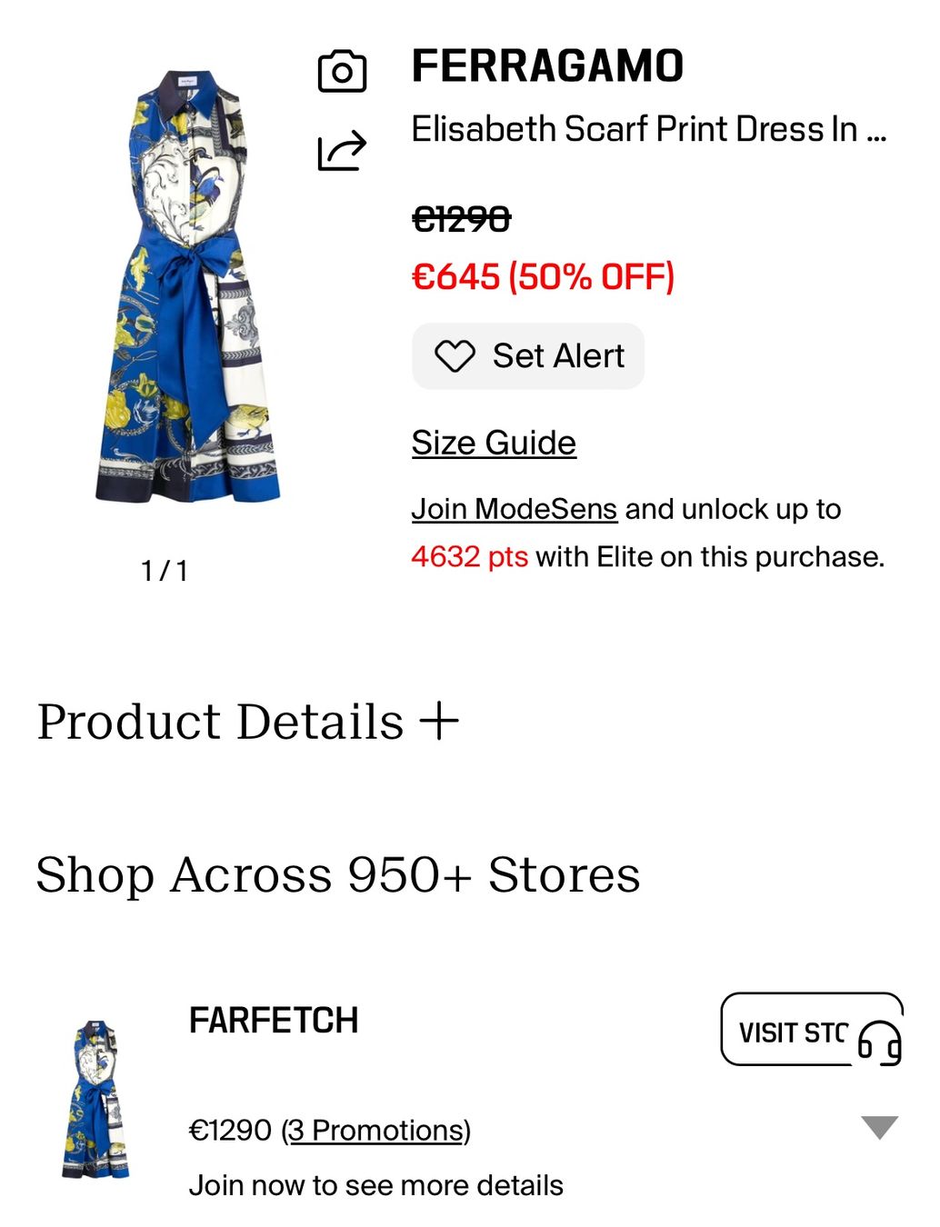 Salvatore Ferragamo Vestiti: Salvatore Ferragamo Kleid aus Seide – Usato da Häuslenen venduto da jur_t65b