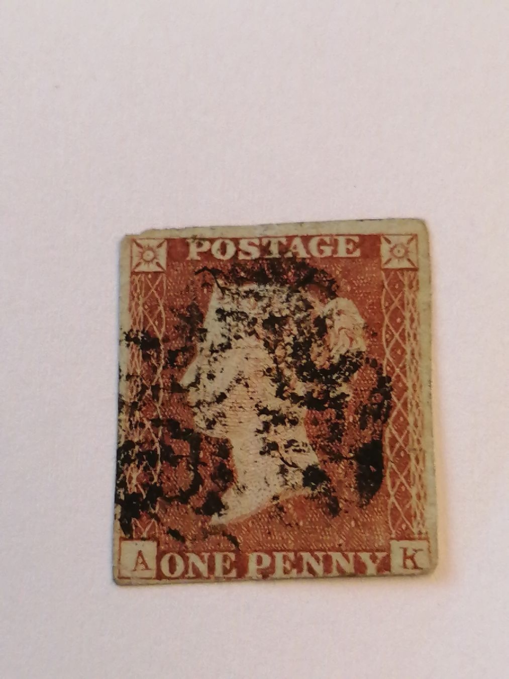 Tutti i francobolli: One Penny Red 1841,  – Usato da Happerswil venduto da tschergi
