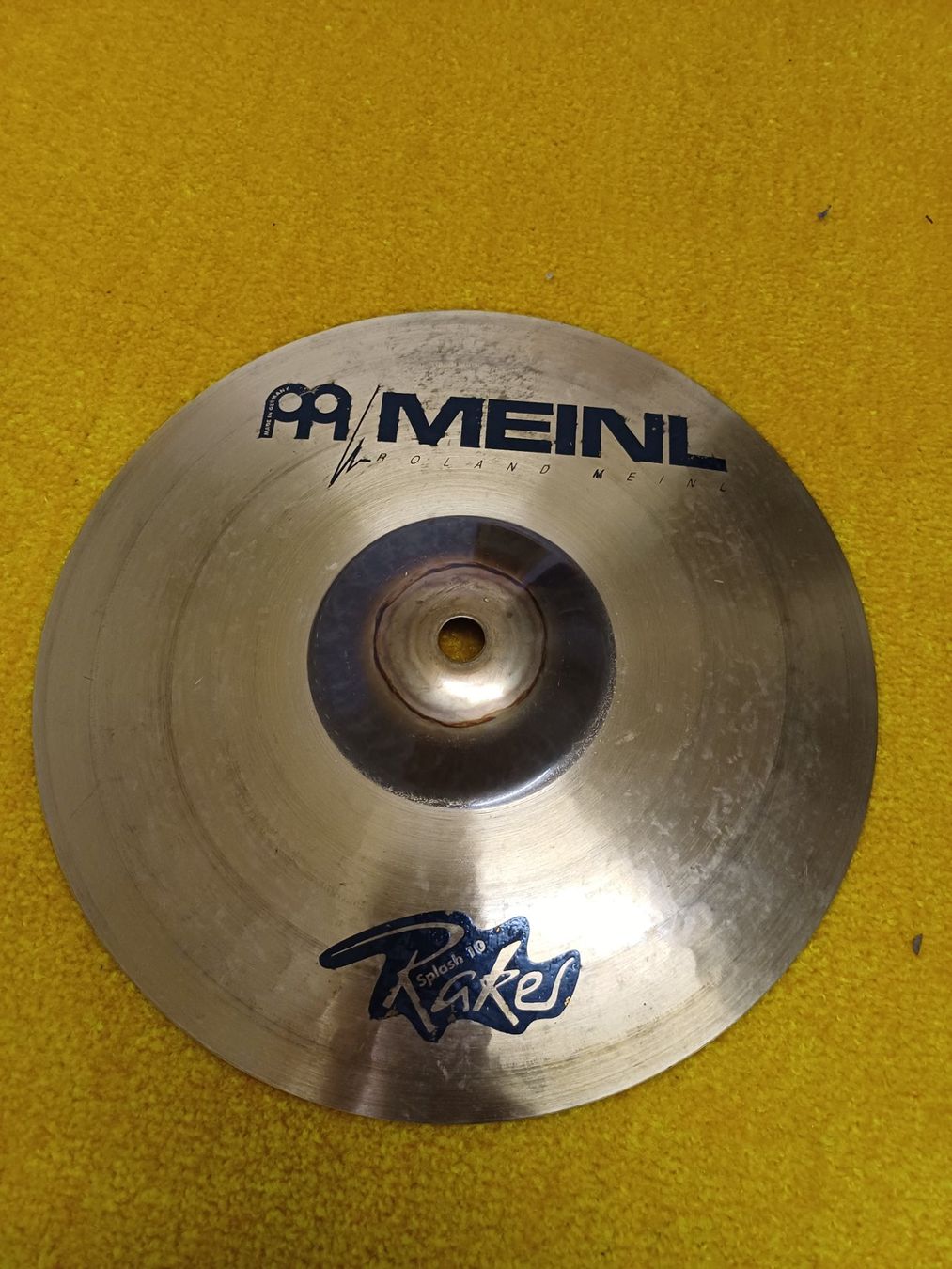 Meinl Strumenti musicali: MEINL Raker splash 10" – Usato da Niederönz venduto da pho_xy6y 1