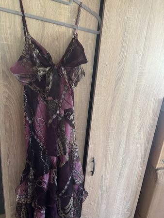 Sommerkleid luftig Gr. S lila