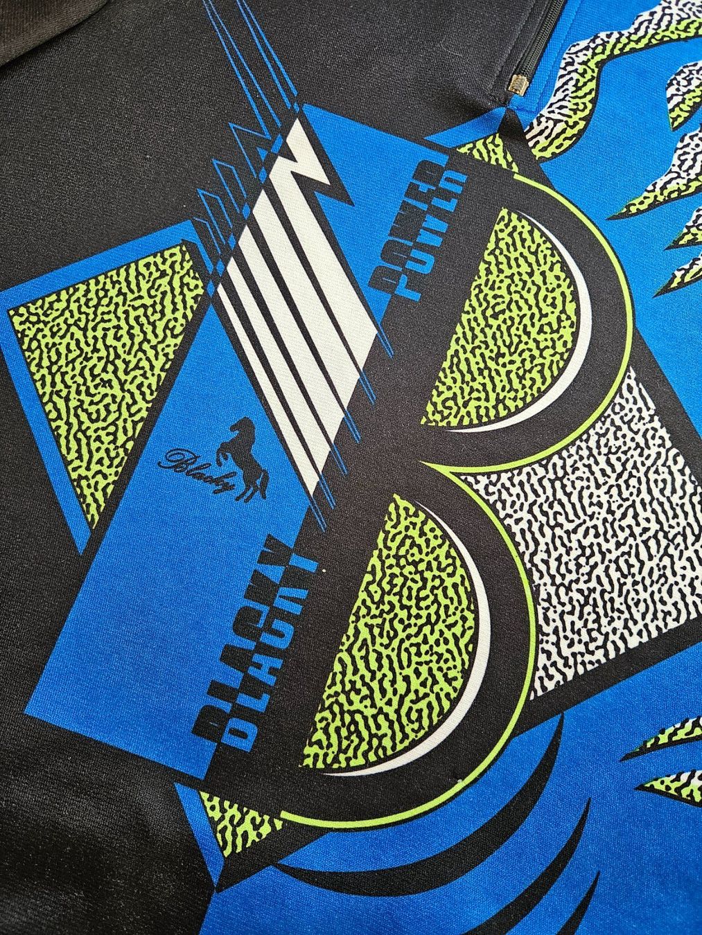 Leibchen & Hosen: Radtrikot Blacky vintage Grösse XL Velo Fahrrad Trikot – Gebraucht aus Hägglingen von United-Village-Trade 2