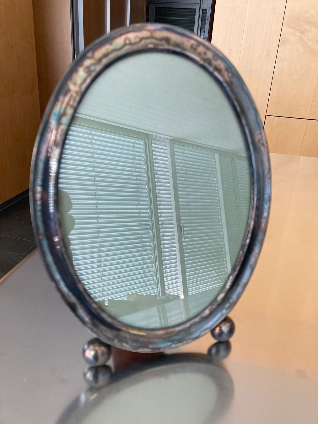 Cornici: FOTORAHMEN BILDERRAHMEN OVAL SILBER VINTAGE – Usato da Zürich venduto da kostbares 2