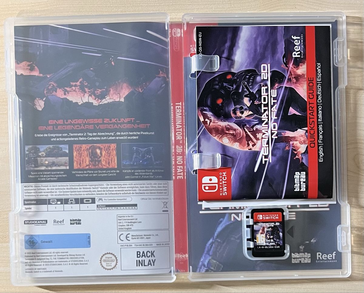 Nintendo Giochi: Terminator 2D No Fate Édition collector – Usato da Grandevent venduto da David28313 5