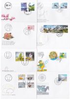 49 Stk. CH FDCs 2014 und 2015