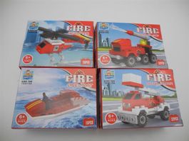 4 Stk. Feuerwehrfahrzeuge , Nr. 54b