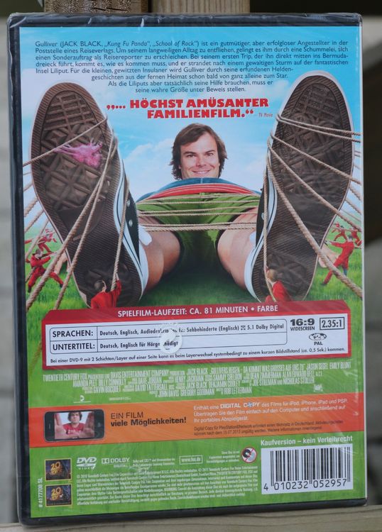 Gullivers Reisen mit Jack Black (Neu und originalverpackt) in