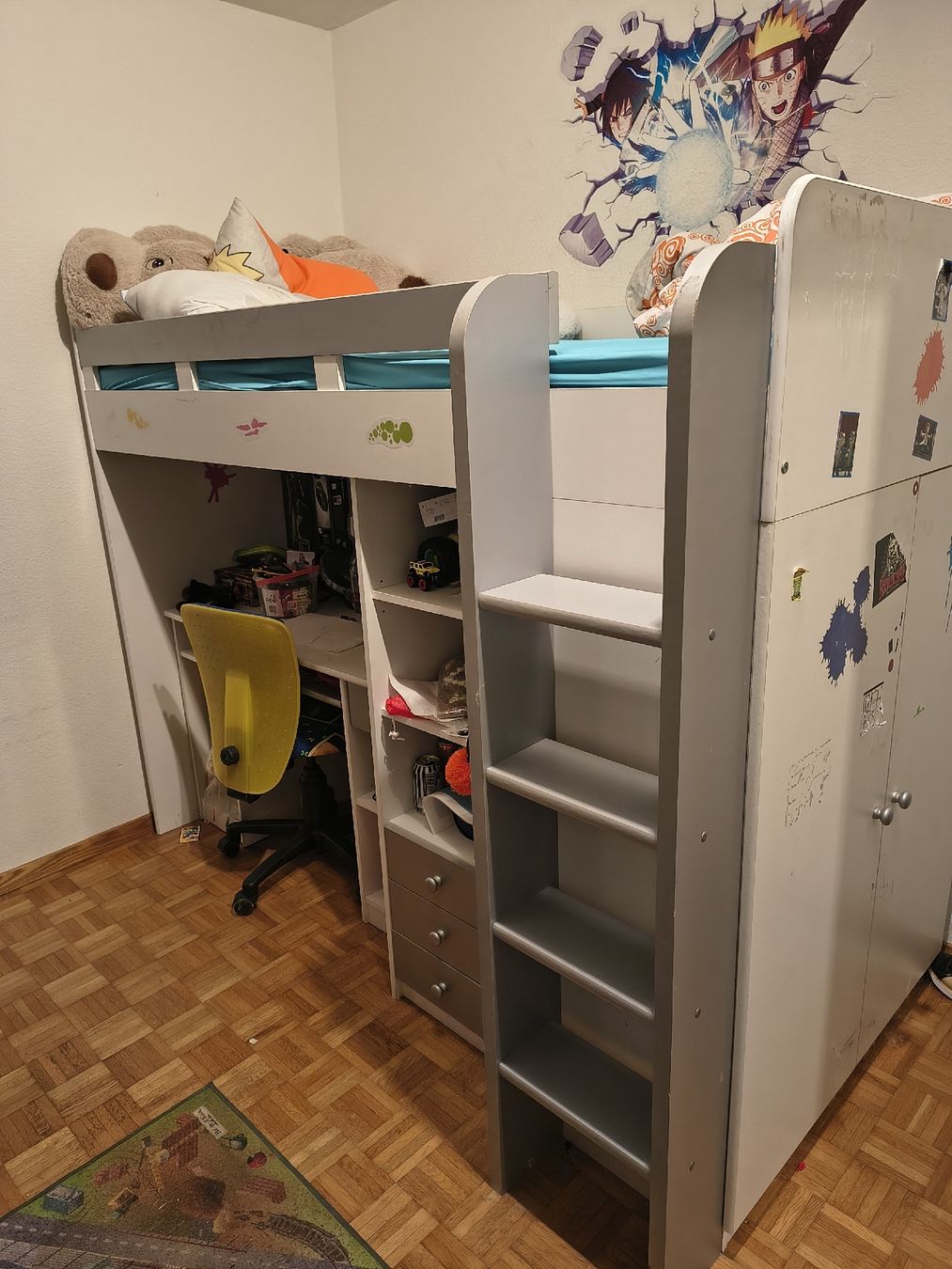 Letti: Kinderbett mit Schreibtisch – Usato da Mümliswil venduto da wue_v7ky 2