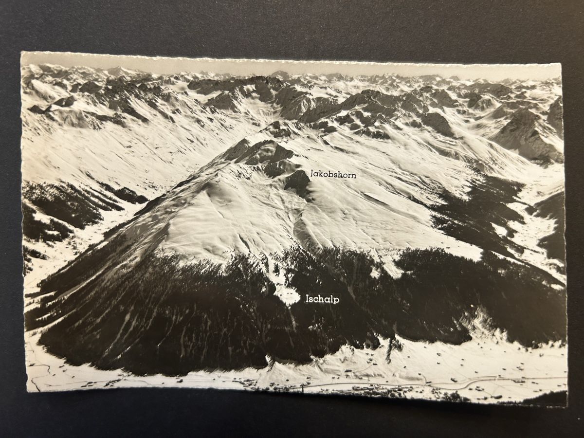 Cartes postales: Davos Alpen Flugbild – D'occasion à Fanas par Alessio11