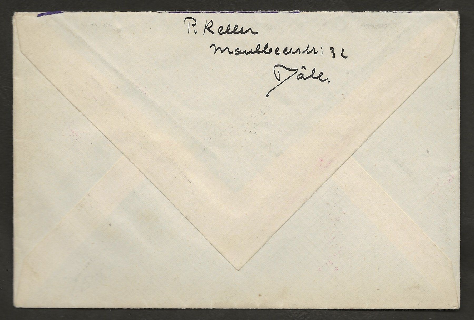 Tous les timbres: Flugpost Schweiz 1929 Basel Mannheim Strassburg Luftpost – D'occasion à Au ZH par xelagreb01 1