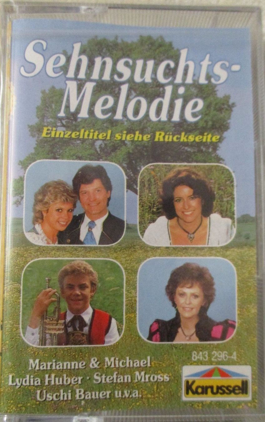 Kompaktkassetten: Sehnsuchts - Melodie / Kassette / MC – Neu und originalverpackt aus Flumenthal von novbra