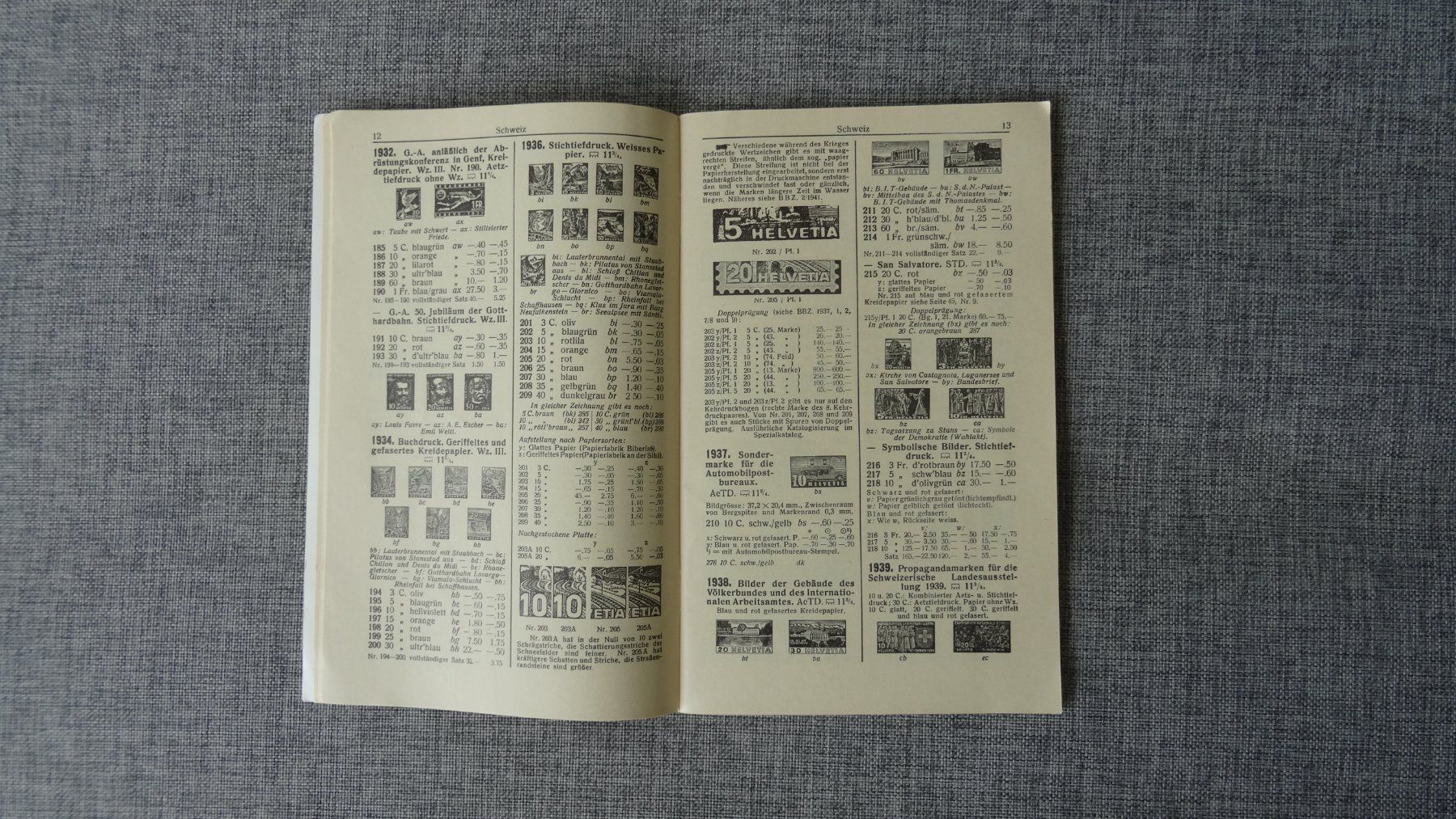 Libri: Briefmarken-Katalog Zumstein von 1966 – Usato da Cham venduto da brire87 2