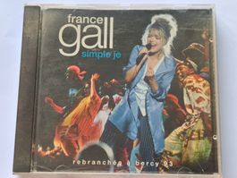 Cd France Gall - Simplement Je ( Live Bercy )