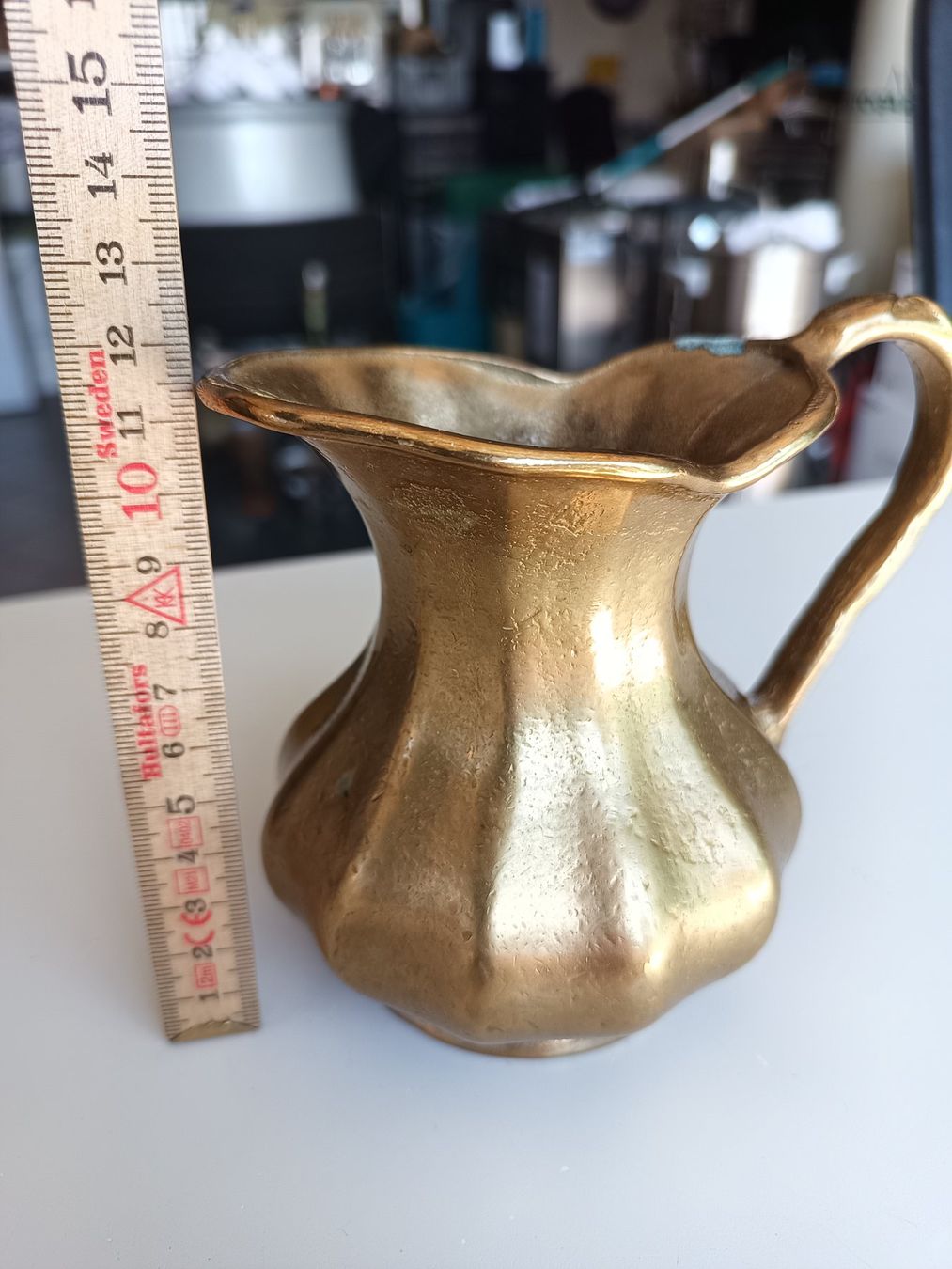 Caraffe: Messing Krug – Usato da Oberegg venduto da A-Z.Handel.Loehrer 6