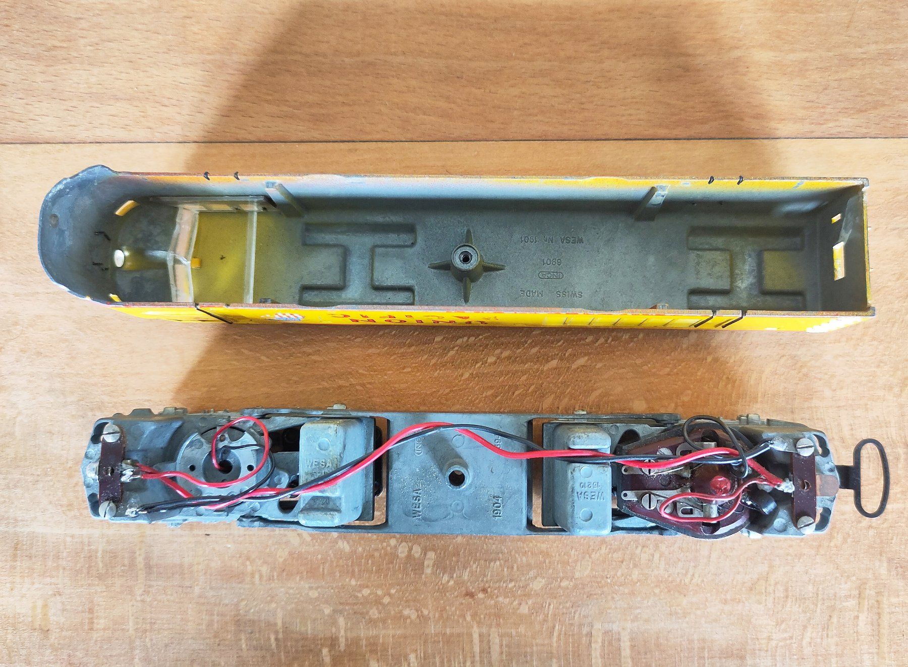 Wesa Modellini di ferrovie: WESA Union Pacific 190 – Usato da Basel venduto da Pipoff 6