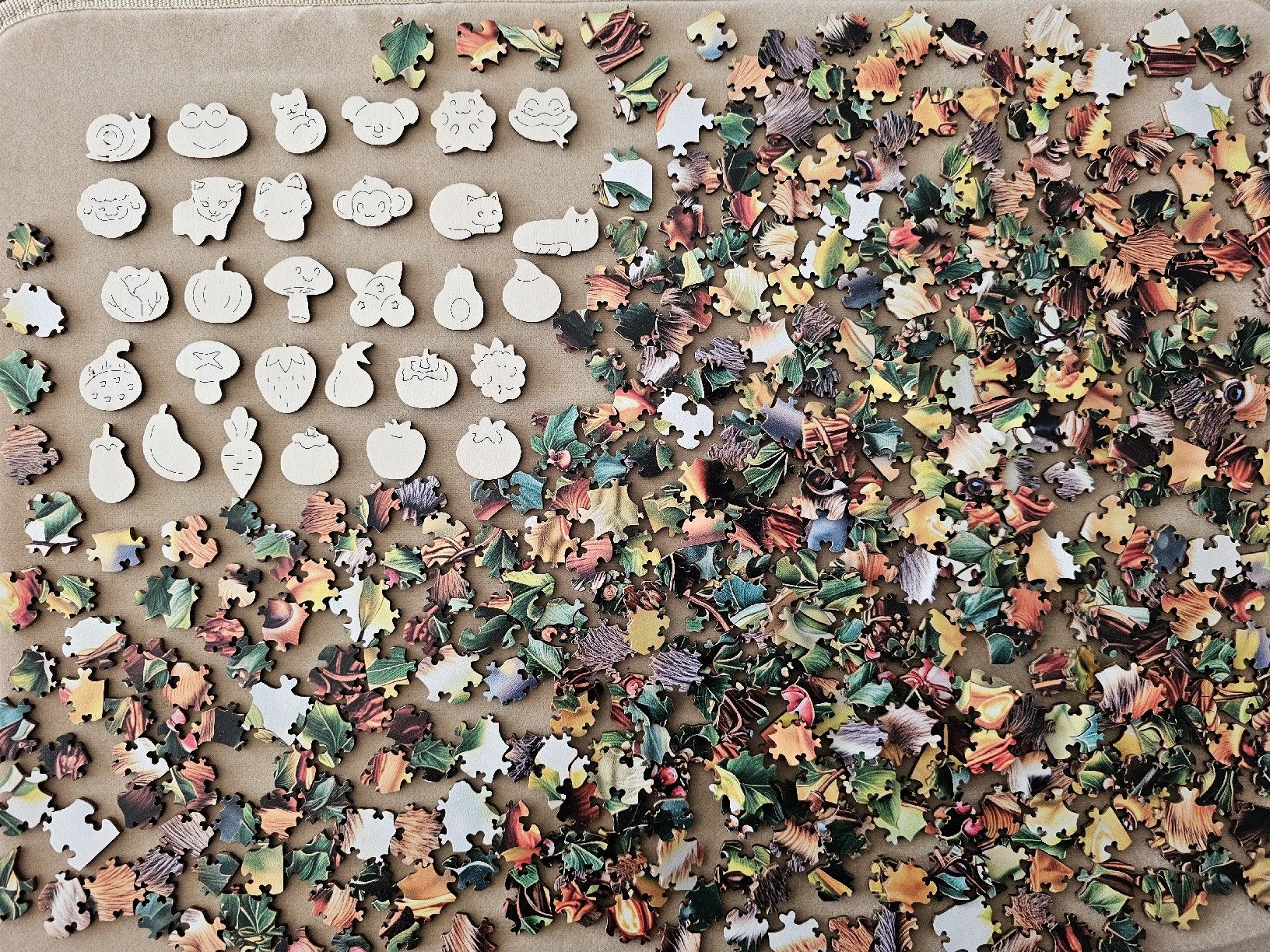 Puzzles: Holzpuzzle "Koala Mutter mit Babys" Grösse A2 – Neu (gemäss Beschreibung) aus Bütschwil von Taranabo 1