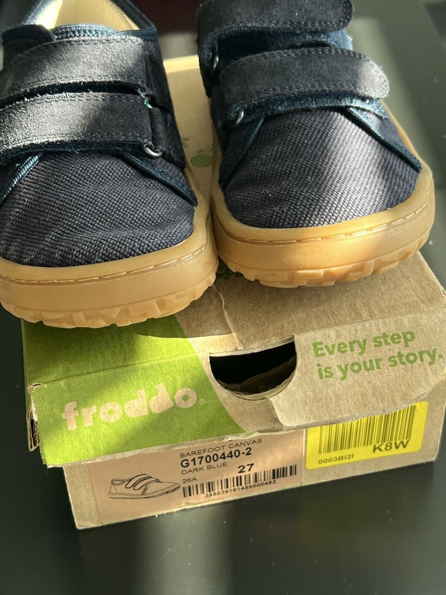 Froddo Scarpe per ragazzi: Froddo barefoot canvas 27 – Nuovo (secondo la descrizione) da Stäfa venduto da bambinas 2