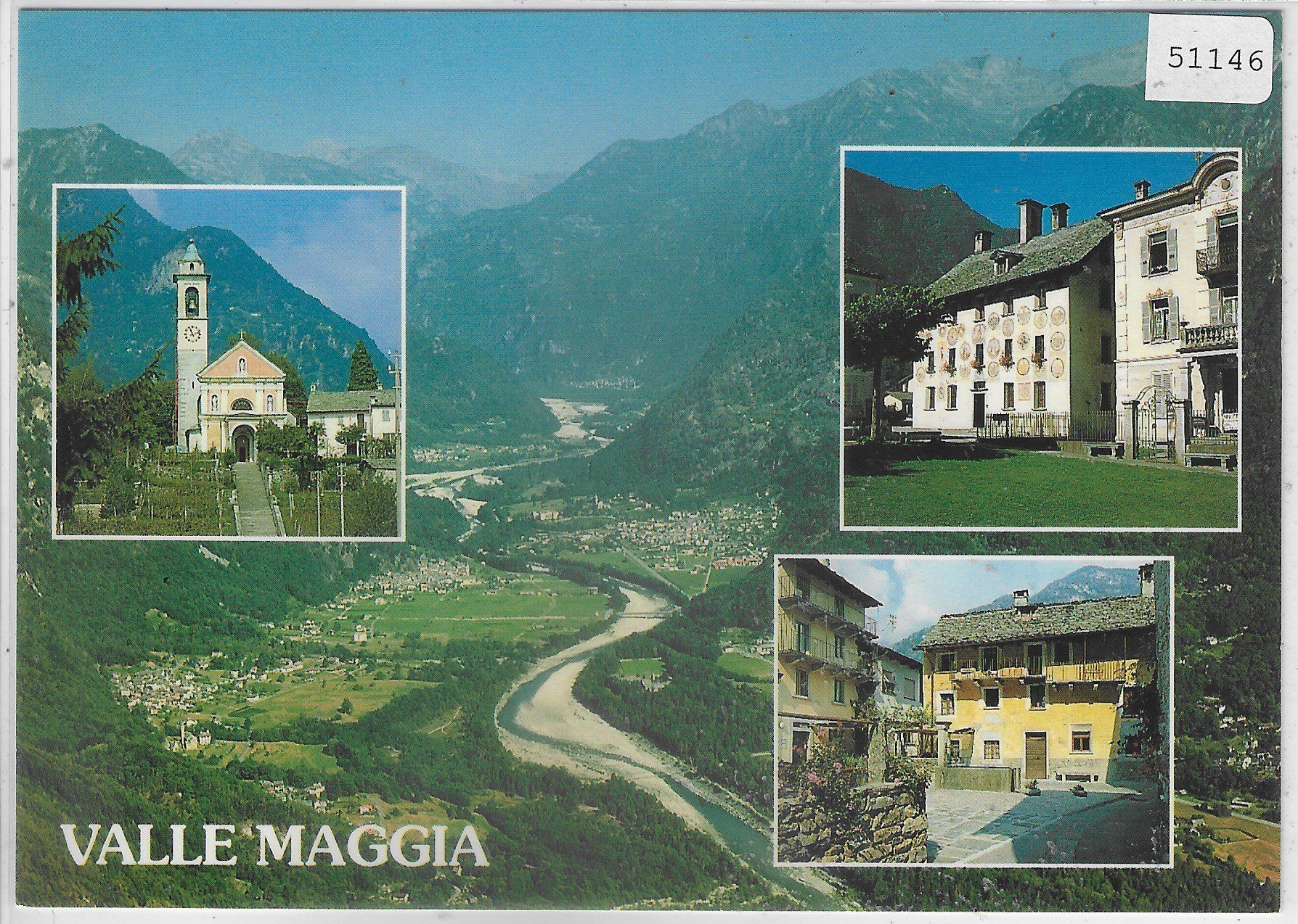 Cartes postales: Valle Maggia - Multiview – D'occasion à Ettingen par Kartenplanet