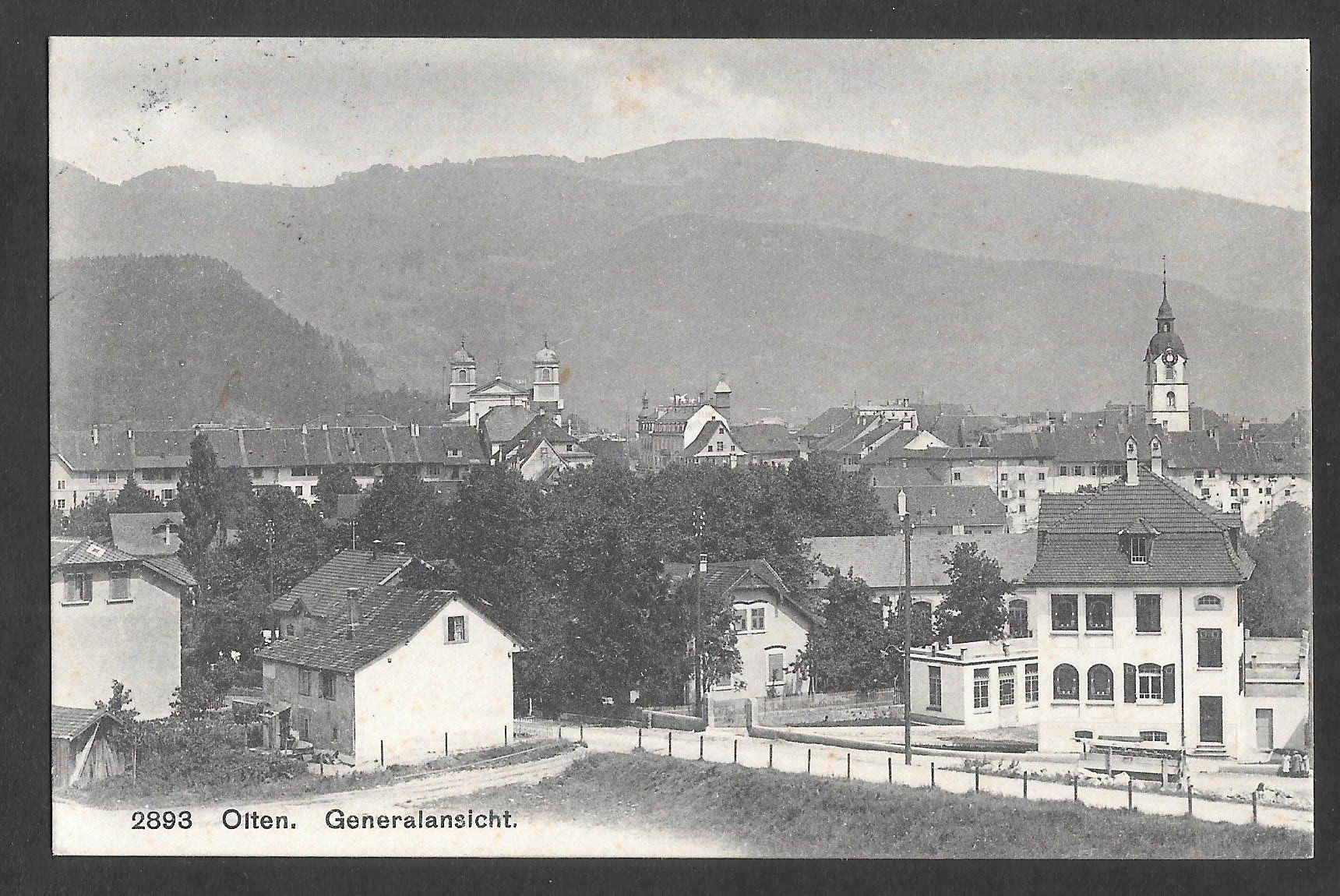 Cartoline postali: Olten Teilansicht mit Steinacher – Usato da Olten venduto da clotaldi
