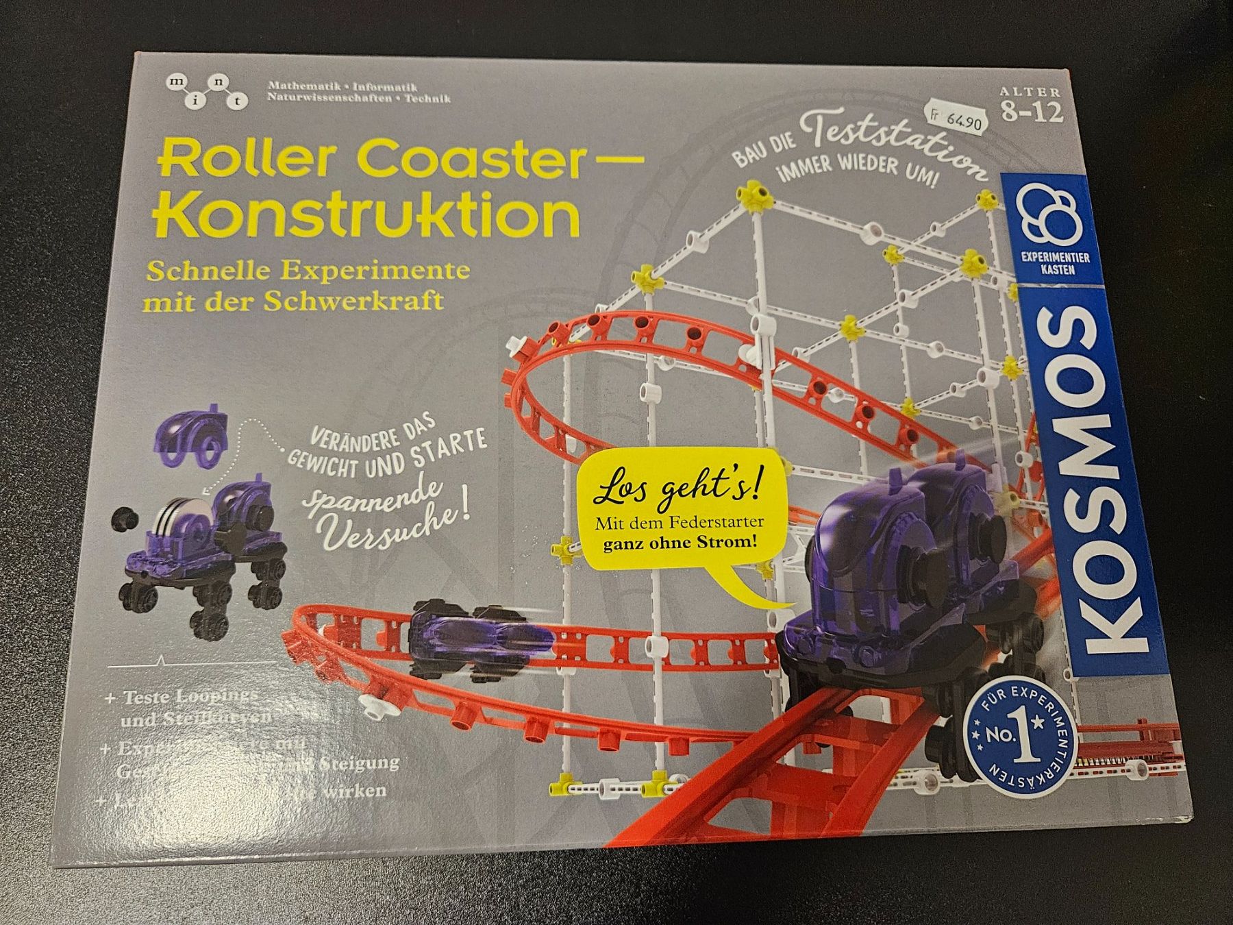Kit bricolage: Neu - Kosmos - Roller Coaster - Konstruktion – Nuovo e nell'imballaggio originale da Dagmersellen venduto da Jarsetz_Restposten