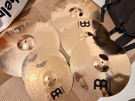 Meinl Cymbal 5 Becken- Set Crash, Ride, Hi- Hat
