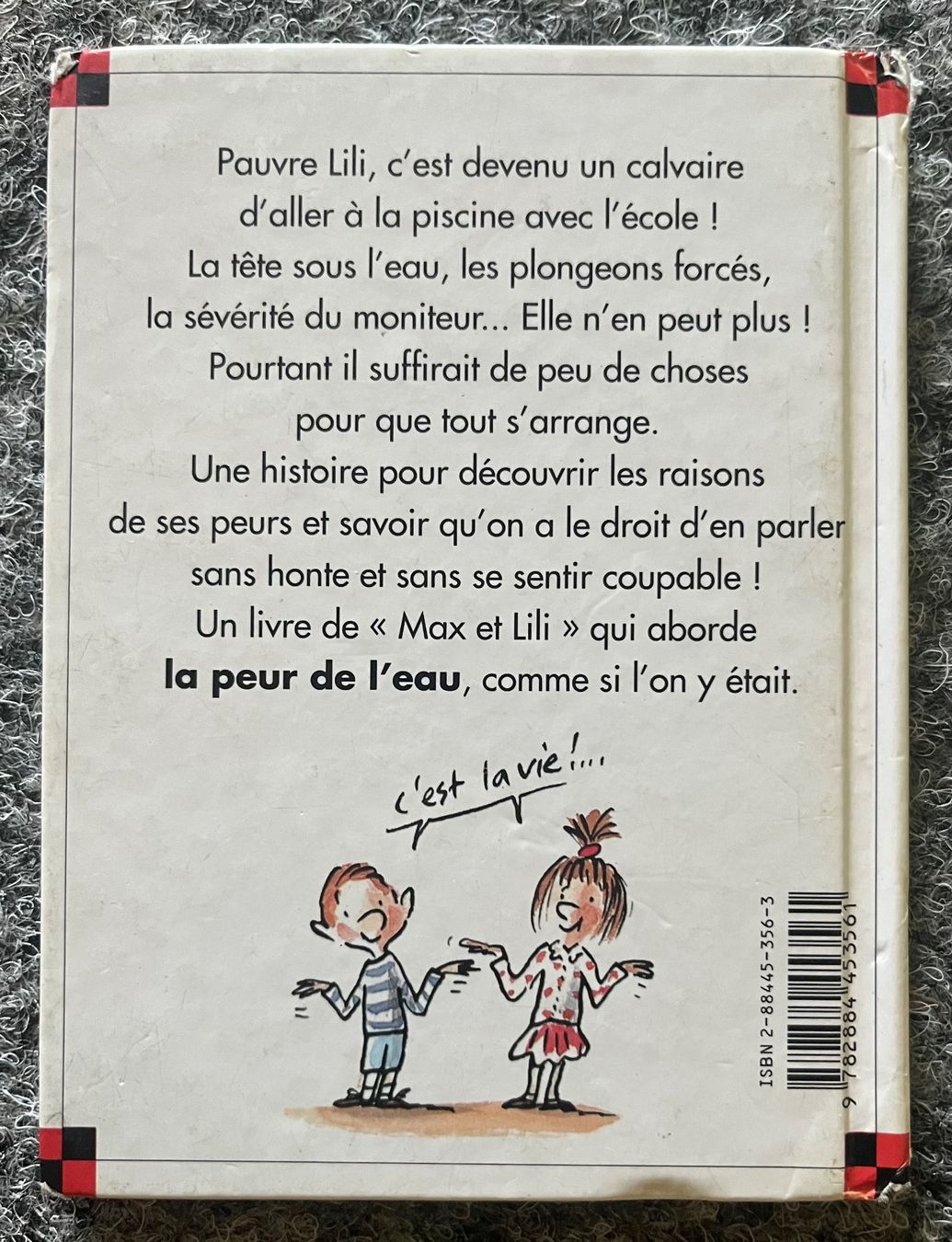 Libri: Lili ne veut plus aller à la piscine – Usato da Dombresson venduto da joe_7p65 1