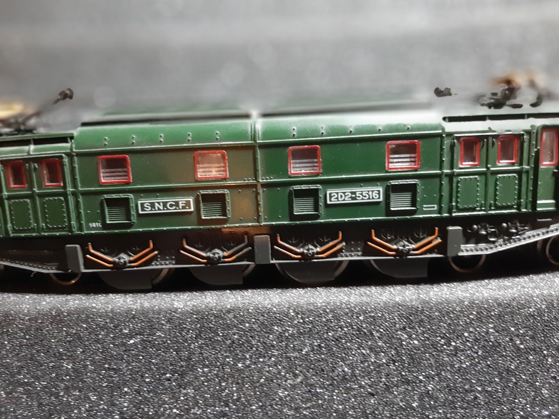 Rivarossi Modelleisenbahnen: JOUEF 2D2-5516 REF.4 – Gebraucht aus Avully von RIVALIS 2