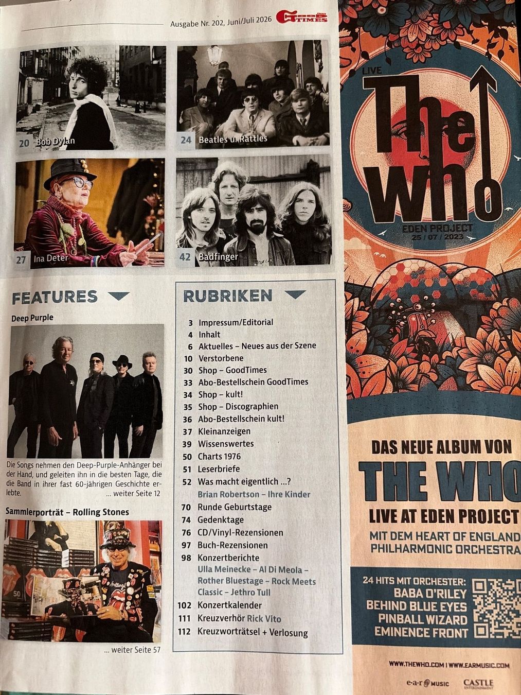 Riviste & Magazine: Deep Purple – Usato da Aeschi SO venduto da Stones55 2
