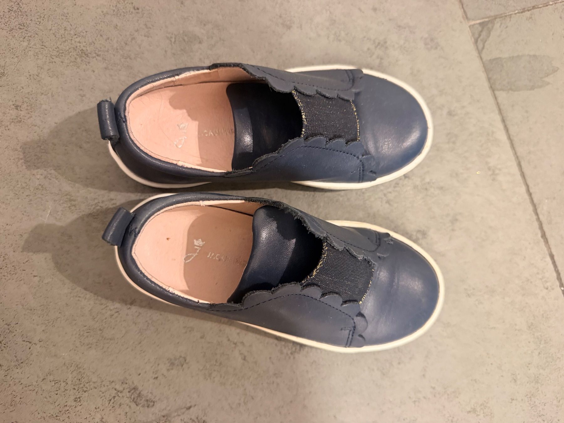Scarpe per ragazze: Jacadi Sneakers dunkelblau Leder – Nuovo (secondo la descrizione) da Wädenswil venduto da caro_va 1
