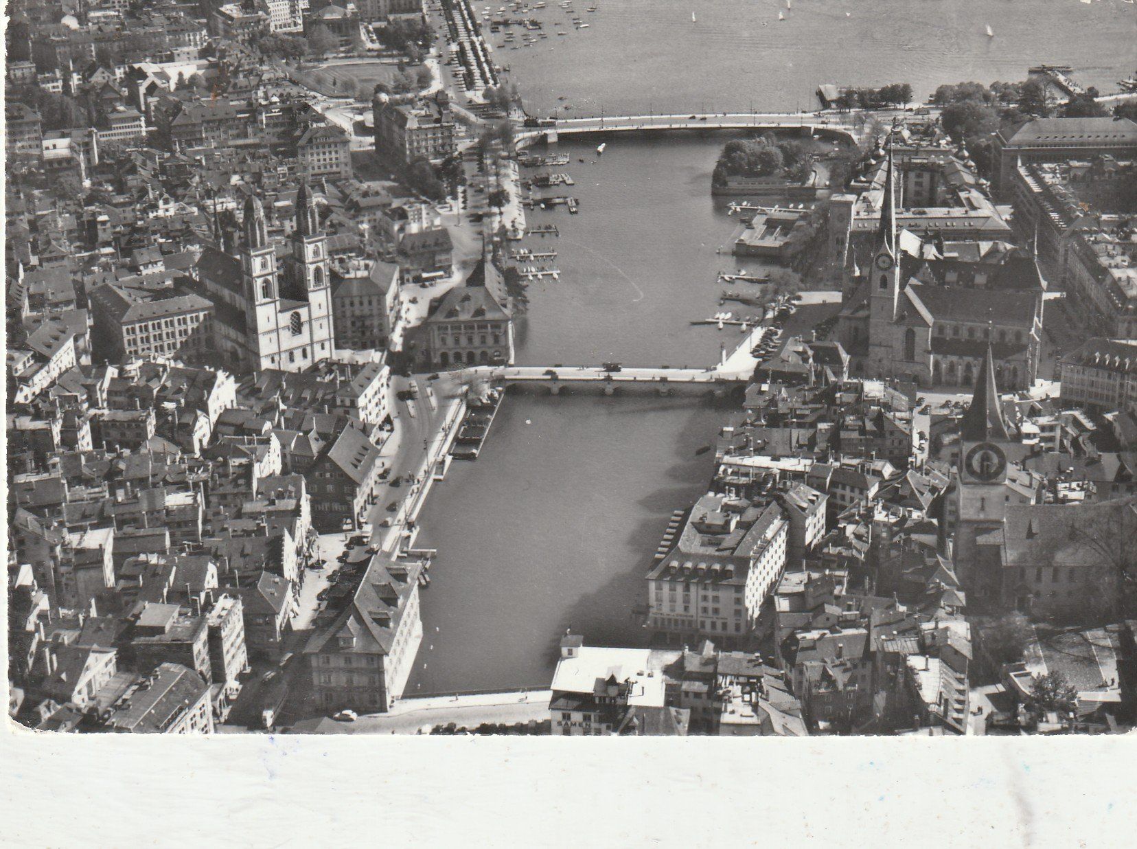 Cartes postales: Zürich alte Karte – D'occasion à Lumbrein par made02