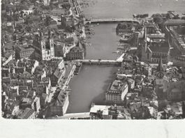 Zürich alte Karte
