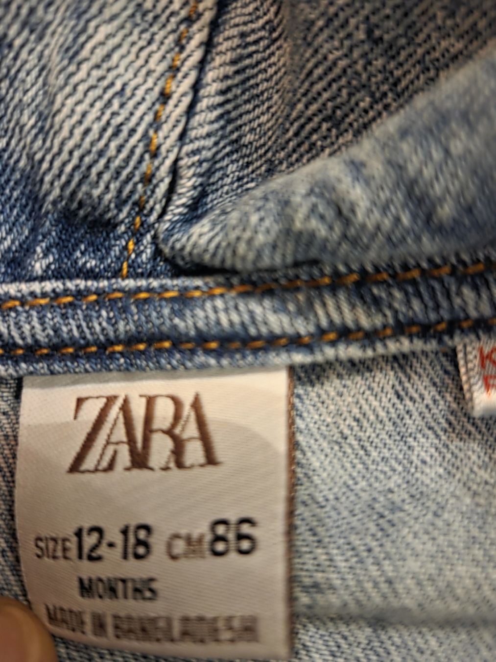 Zara Giacche & Cappotti: schöne Jeansjacke gr 86 Zara – Usato da Wetzikon ZH venduto da strubeli444 1