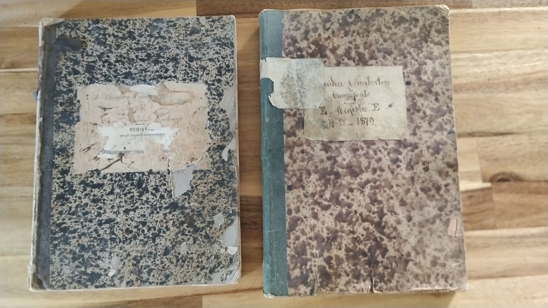 Libri: Alte Register, 2 Stück ab 1879, Compofiorito – Usato da Wallisellen venduto da mic_gg2g