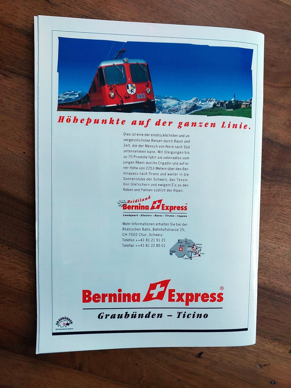 Riviste & Magazine: Eisenbahn Journal special - Die RhB Teil 1 – Usato da Schönenwerd venduto da Steidi 9