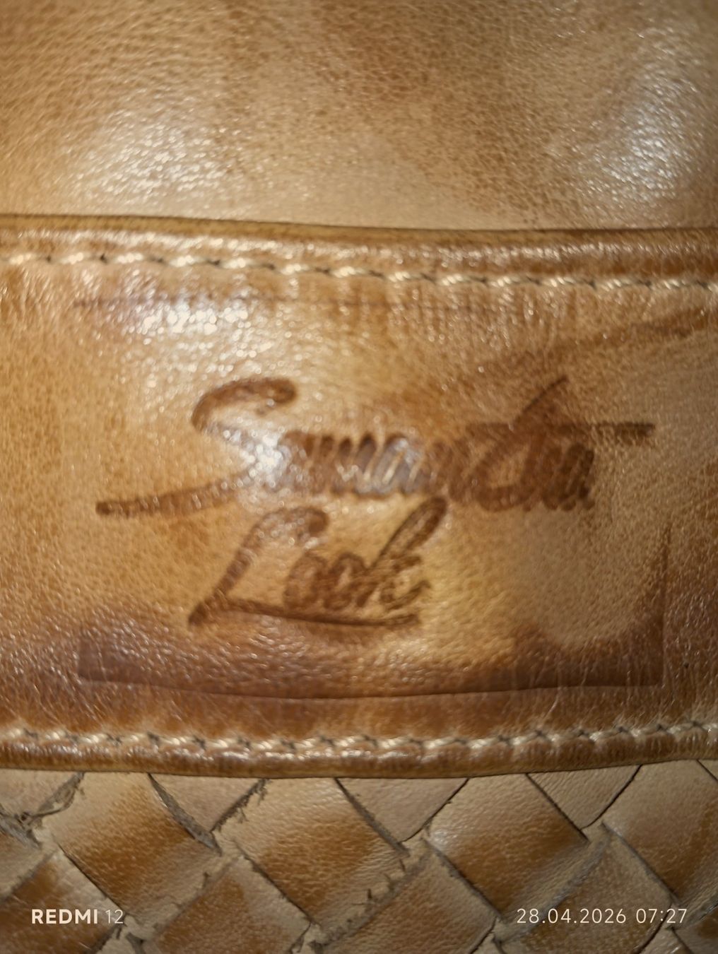 Borse da donna: Vintagestile Lederumhängetasche cognac – Usato da Ennetbaden venduto da abrso 7